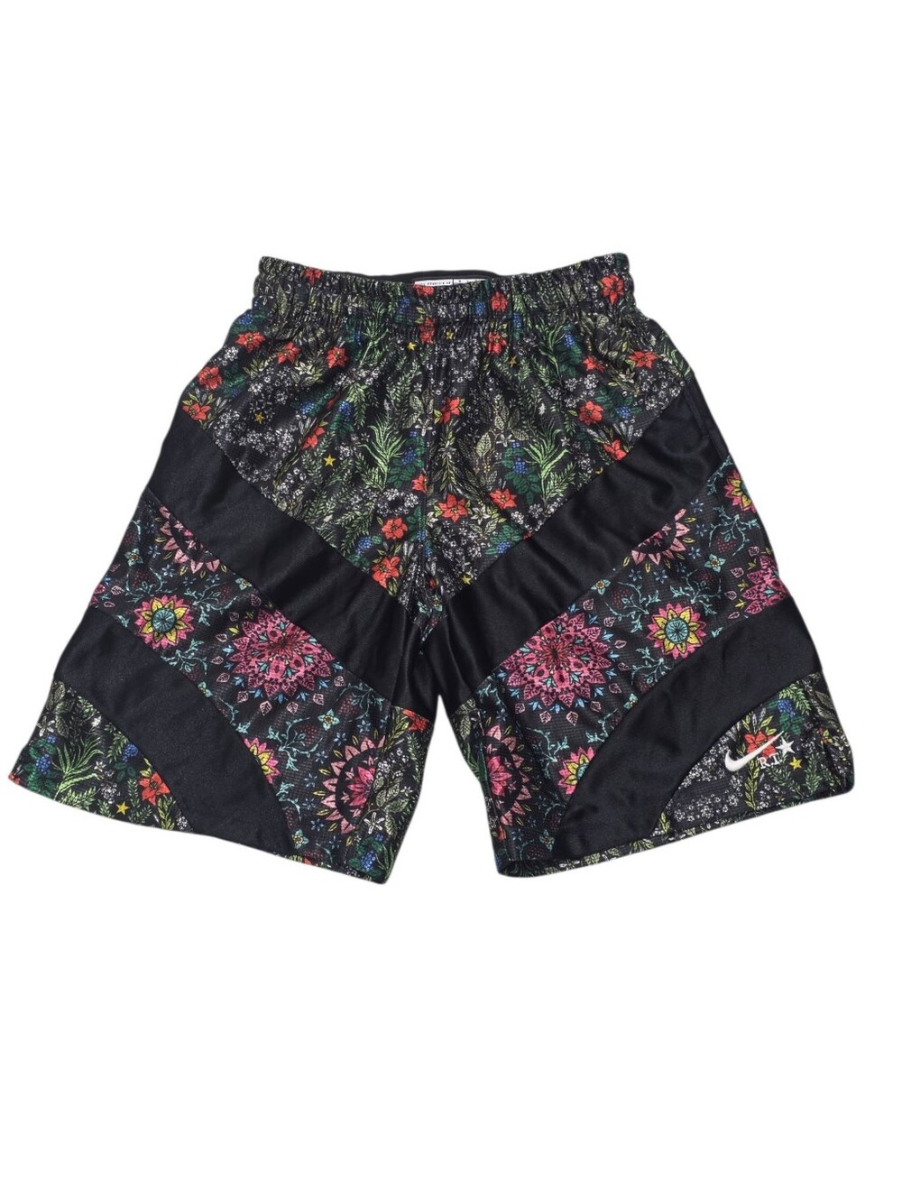 Rare NikeLab x Riccardo Tisci Floral Kaleidoscope Mesh Shorts Women’s Size XS